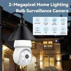 2-Megapixel Home Lighting Bulb Surveillance Camera
