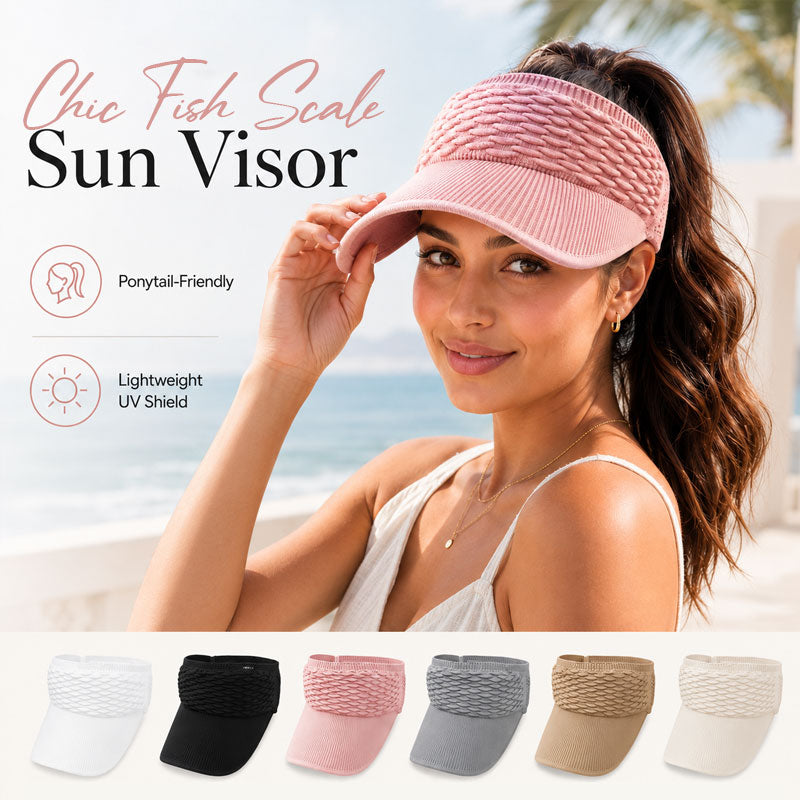 ☀️Women's High Ponytail Sun Visor Hat | SunSafeTok That Girl Aesthetic Breathable Open-Top UV Protection Cap | Birthday Gift for Her Running Hiking Beach Travel Outdoor Daily Wear