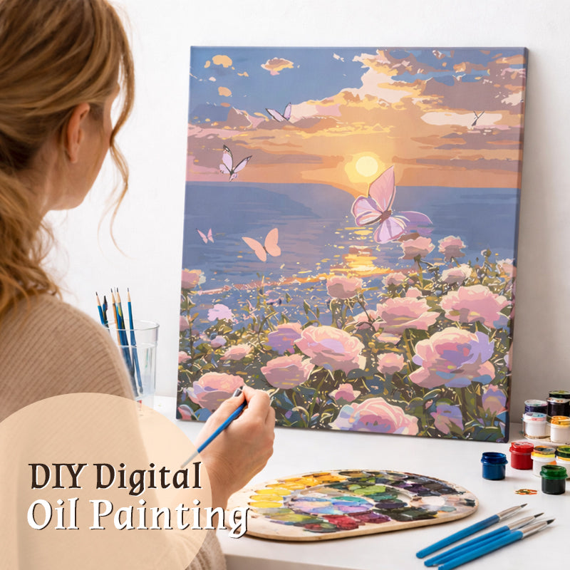 🎨Digitale olieverfschilderijen om zelf te maken