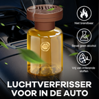 🚗Auto-ontgeurder op basis van plantaardige aromatherapie
