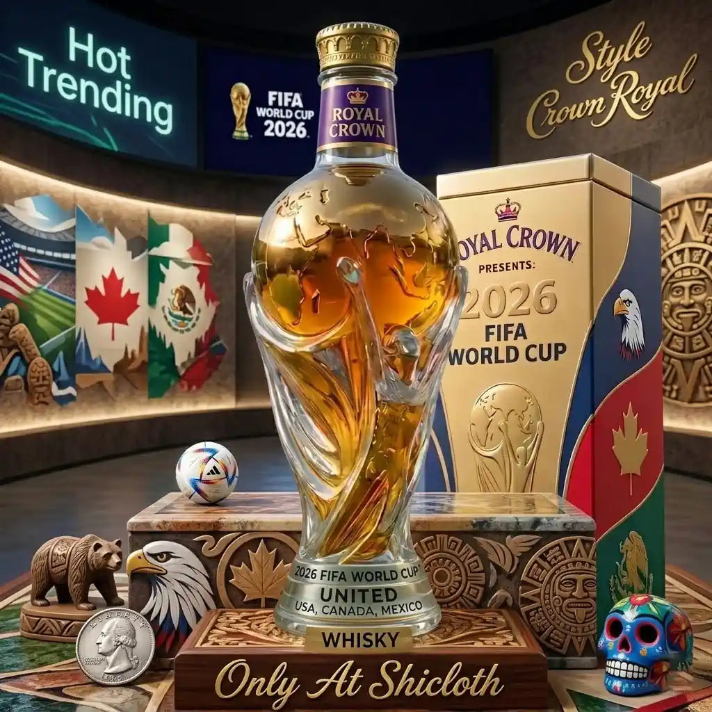 ⚽🏆2026 FIFA World Cup Special Edition Whisky Bottle