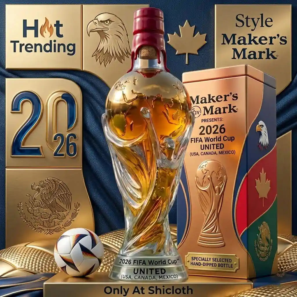 ⚽🏆2026 FIFA World Cup Special Edition Whisky Bottle