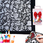 💥Facebook bestverkochte producten🎨✨DIY Handgemaakte kleurrijke creatieve lamswollen deken