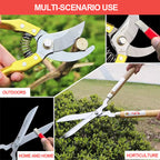 Professional Kitchen Knife Sharpener, Precision Edge Knife Sharpening Tool, Knife Sharpening Stone for Blades, Including Garden Shears.