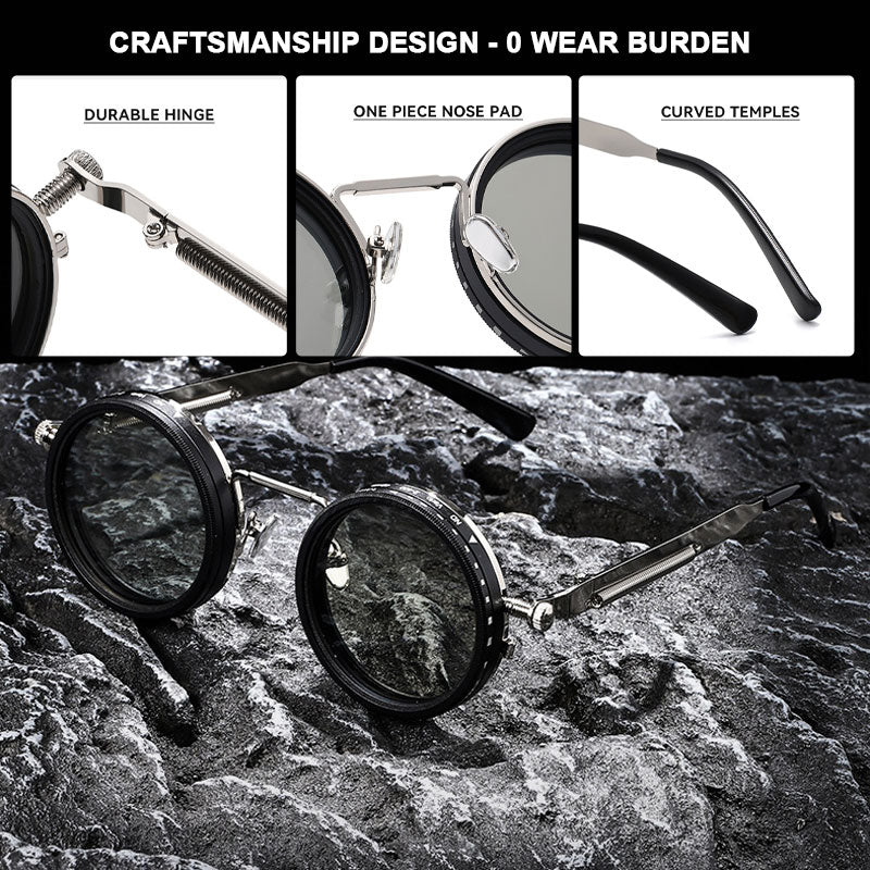 Adjustable polarized sunglasses