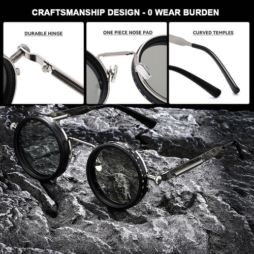 Adjustable polarized sunglasses