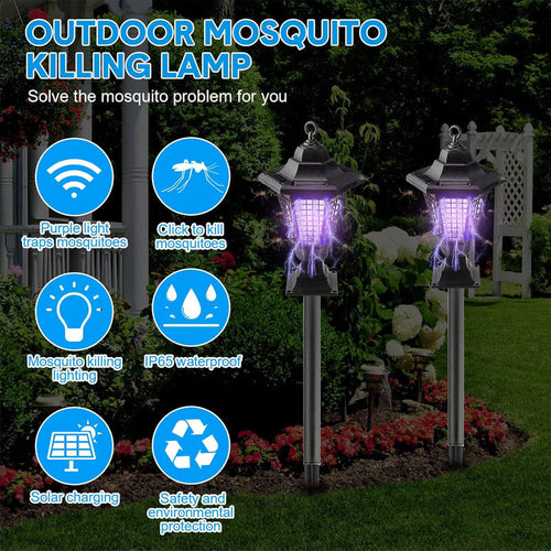 Solar Outdoor Mosquito Killing Lighting Decorative Lamp