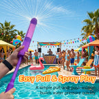 🎇Retractable Light Fireworks Water Gun - Summer Water Fun
