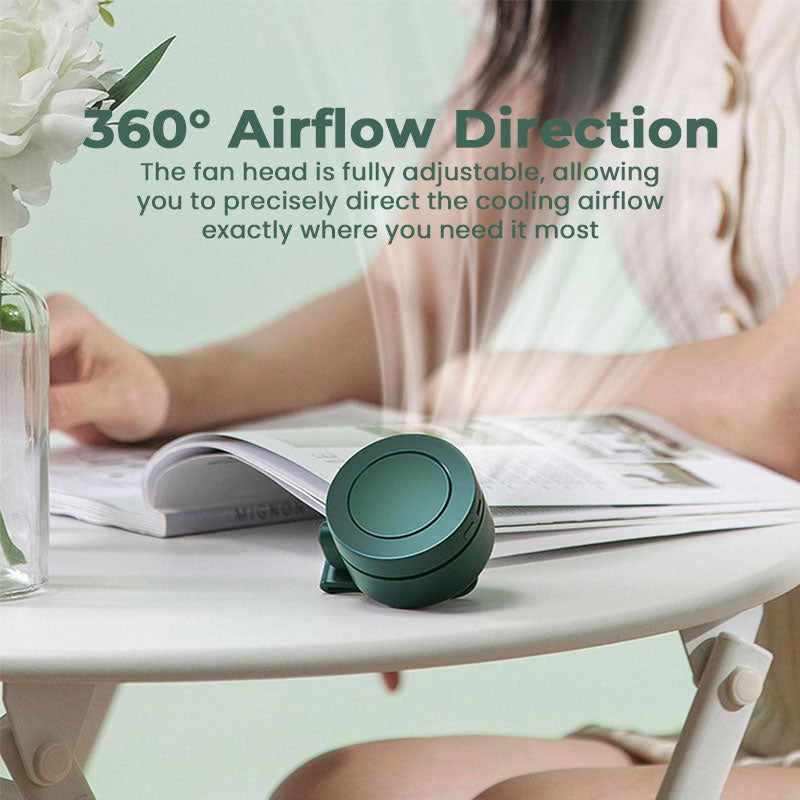 Portable Waist-Clip Fan