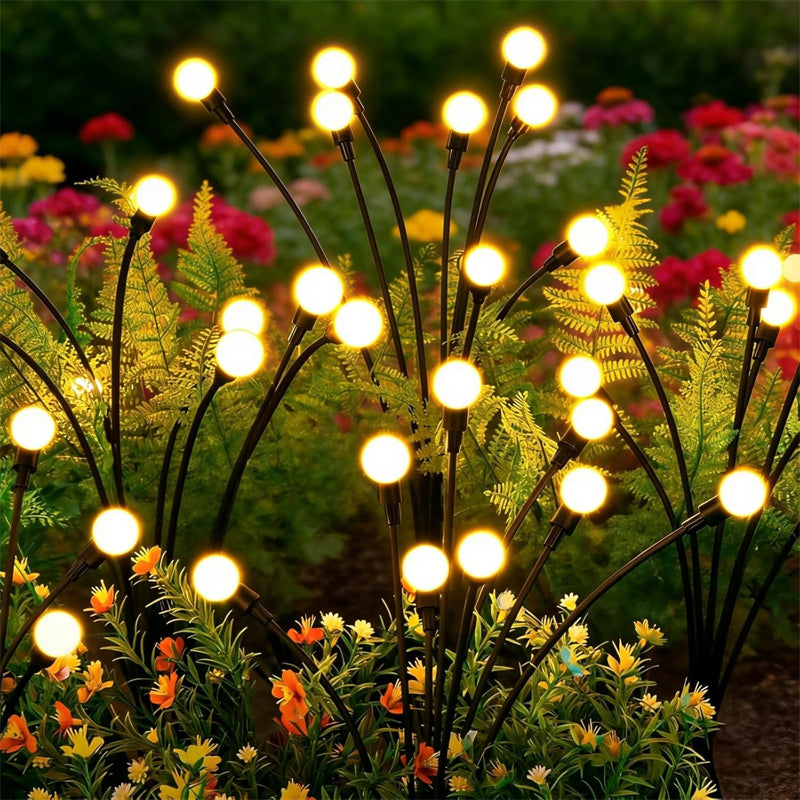 ✨ Solar LED Firefly Garden Lights 🌼