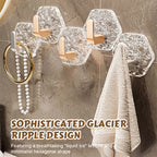 Luxury Glacier Ripple Self-Adhesive Hooks⭐