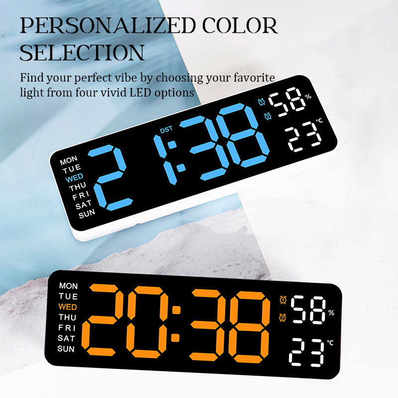 Simple And Multifunctional Frameless Electronic Clock⏲
