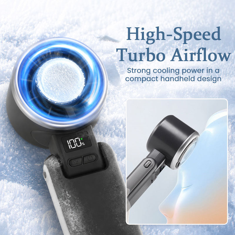 Instant Cooling Anywhere – Portable Turbo Fan🧊
