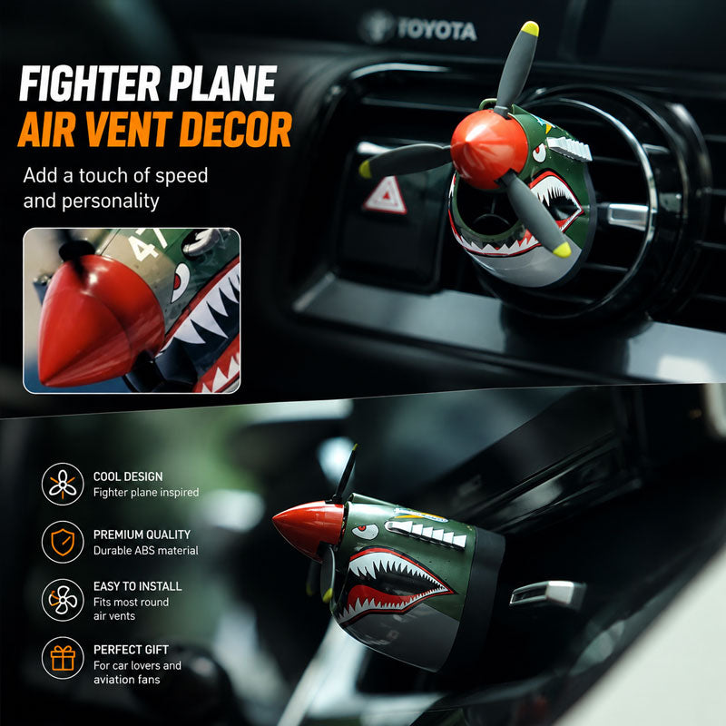 Fighter Car Air Vent Trim for P-40 Fighter Jet Cockpit Vents