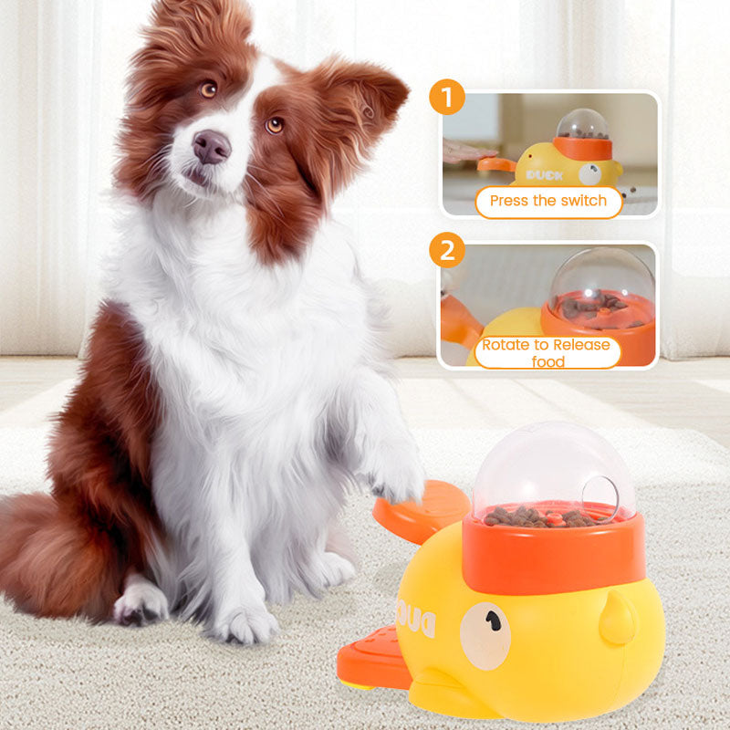 🐱🐶Little Yellow Duck automatische voerbak voor huisdieren