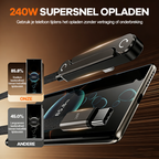 💥Binnenkort uitverkocht⚡Multifunctionele Telefoonhouder Met Oplaadkabel