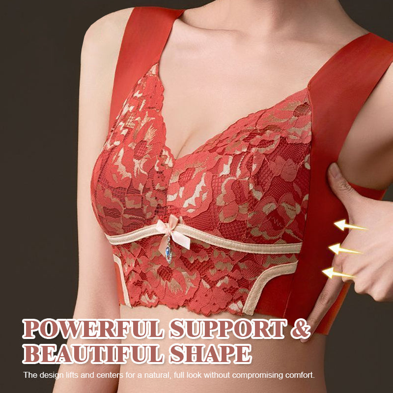 💋Push-up en liftende kanten naadloze bh zonder rugpand in grote maten