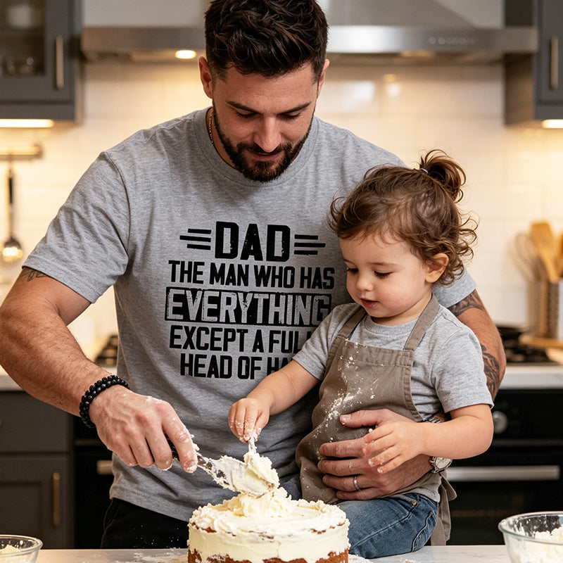 "The Man Who Has Everything"🎁 Printed T-shirt