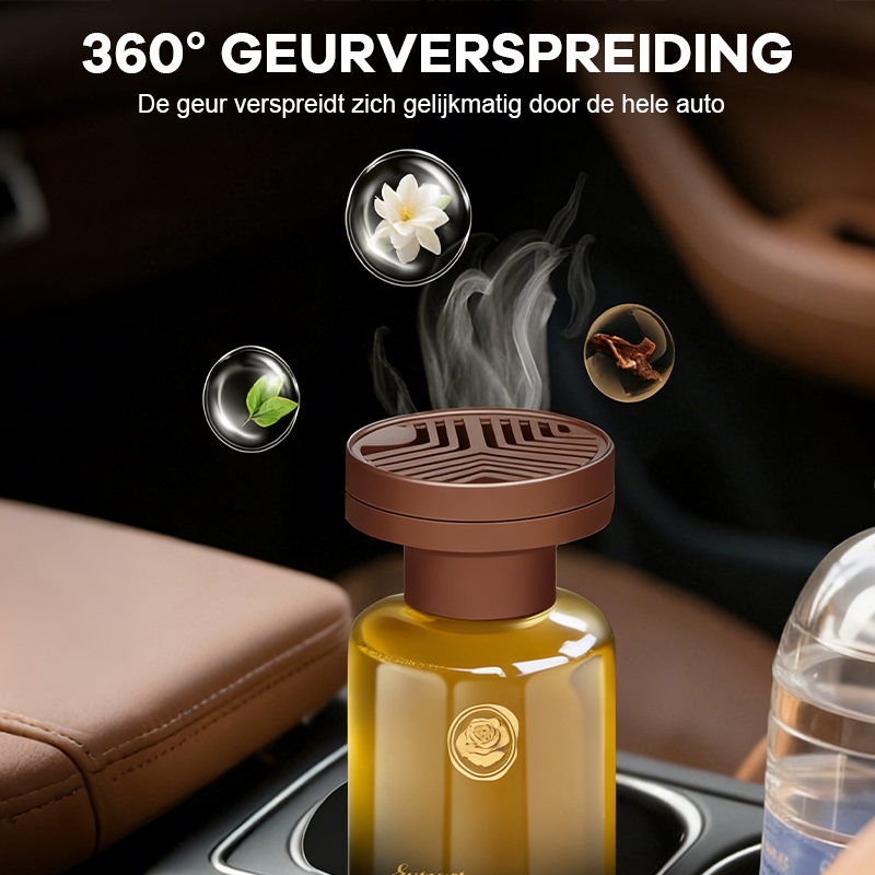 🚗Auto-ontgeurder op basis van plantaardige aromatherapie