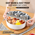 Aluminum Foil Insulation Film For Food Warming On Dining Tables