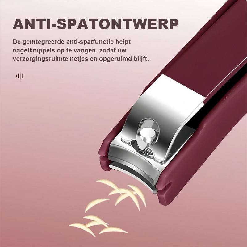 🤚✨Draagbare spatwaterdichte premium manicureset (8-delig)