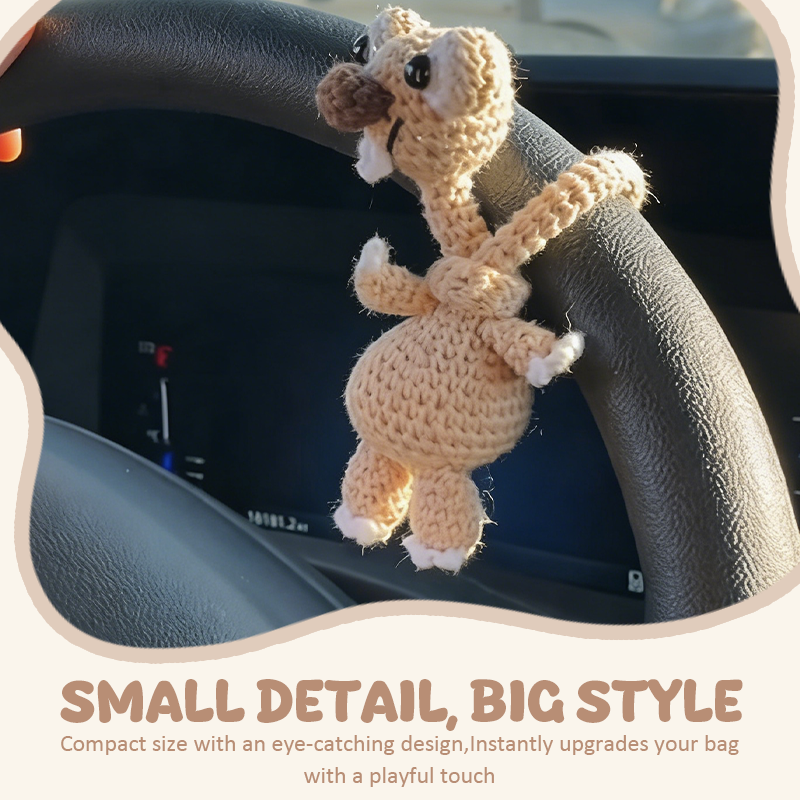 💥Alleen vandaag: 52% korting👜Handgebreide decoratieve hanger met stripfiguur🚗