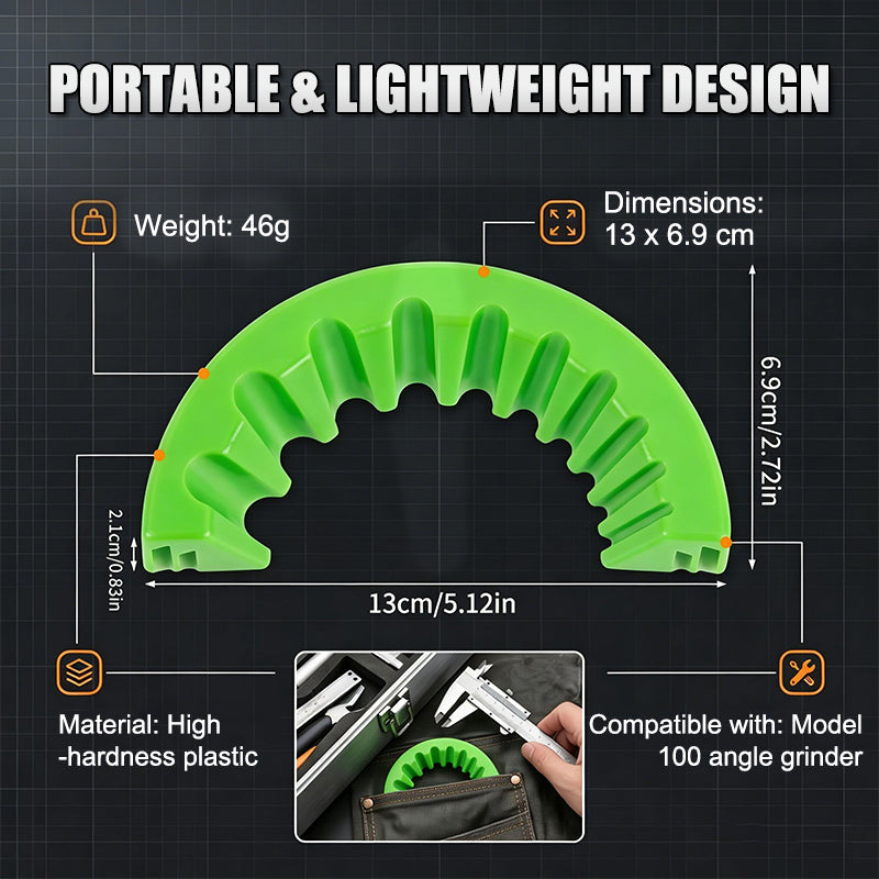 Precision Drill Bit Sharpening Guide for Angle Grinders