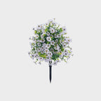 💐Artificial Eucalyptus and Violet Ground-Insert Floral Decoration
