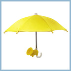 NiqueAura Protection Phone Umbrella for Sun Universal Adjustable Piggy Suction Cup Phone Stand with Sun Shade Cover