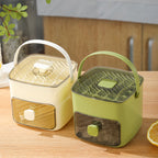 48-Cube Portable Push-Button Large-Capacity Ice Bucket 🧊