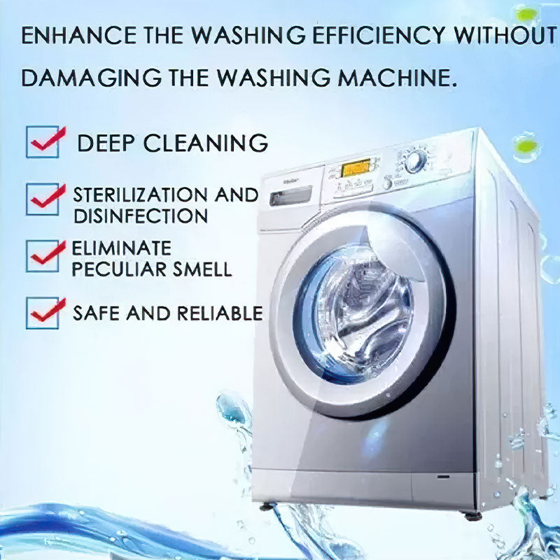 💥Tijdelijk 50% korting✨Antibacteriële en vlekverwijderende bruistabletten voor de wasmachine
