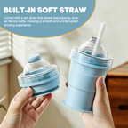 🧊✨2026 Portable Folding Ice Cup with Built-in Straw