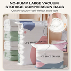 Buy 1 Get 1 Free⚡No-Pump Large Vacuum Storage Compression Bags