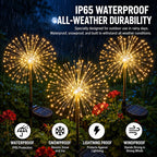 ✨ Solar Firework Garden Stake Light