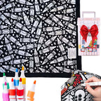 💥Facebook bestverkochte producten🎨✨DIY Handgemaakte kleurrijke creatieve lamswollen deken