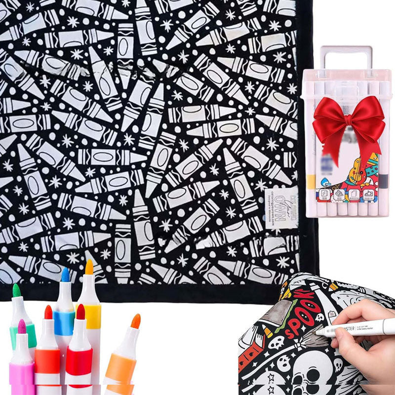 💥Facebook bestverkochte producten🎨✨DIY Handgemaakte kleurrijke creatieve lamswollen deken