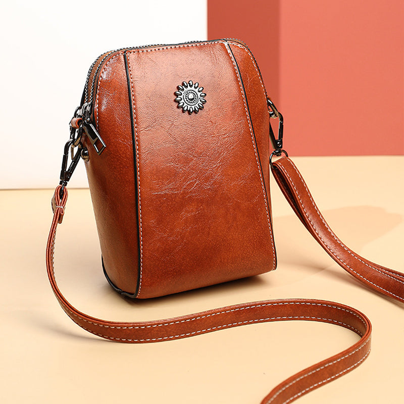 👜RETRO All-Match verticale mobiele telefoontas