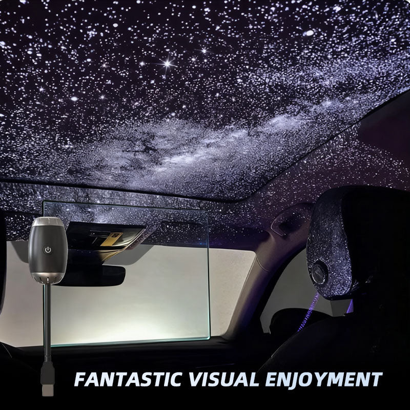 🌌  Galaxy Starry Sky Projection Mood Light—Perfect for Rooms, Cars, and Camping