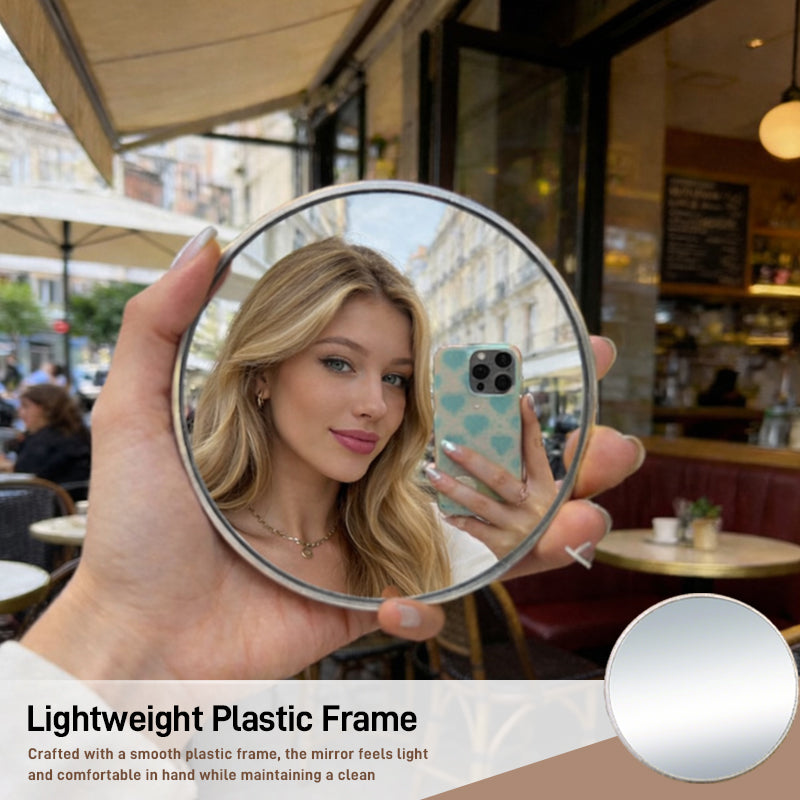 💥Koop 1 en krijg 2 gratis✨ Handspiegel met bolle reflectie · Reisfoto-accessoire