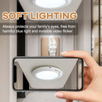 Human Body Sensor Ceiling Light✨Three-color rechargeable upgraded model + remote control [magnetic installation]