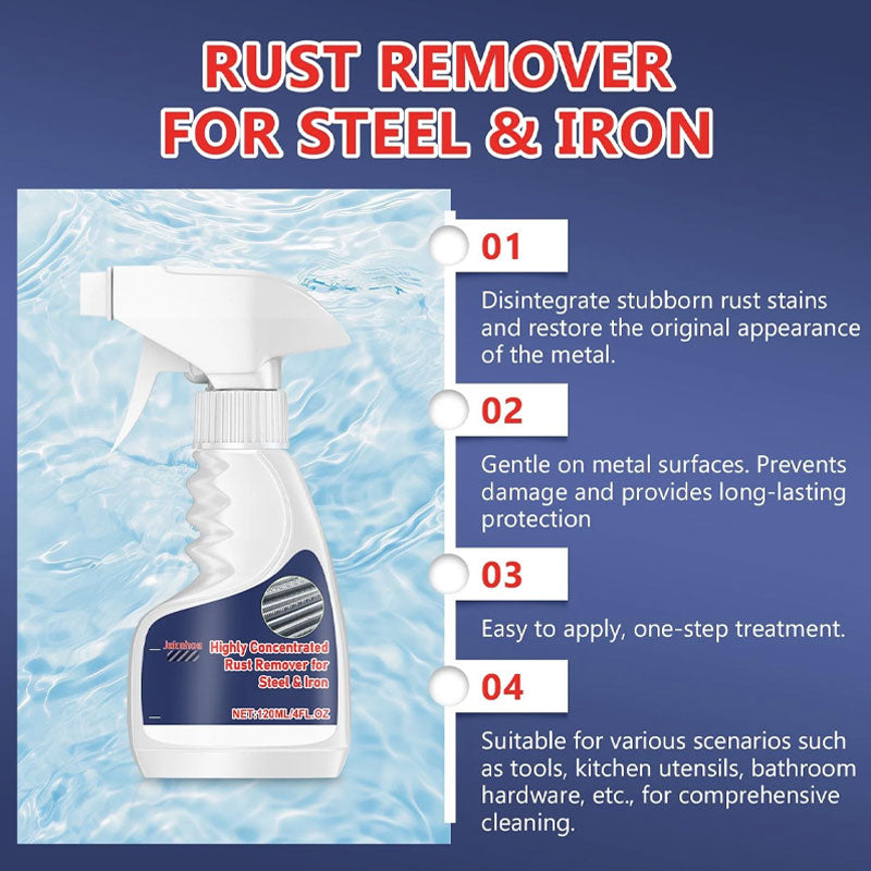 Heavy-Duty Rust Remover for Steel & Iron – Fast, Safe & Effortless