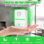 UK Plug-In Power Saver – Compact Home & Office Device With Indicator Light