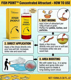 🎣 Concentrated fish attractant  – 🐟 Fast-acting formula for red worms
