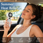 Instant Cooling Anywhere – Portable Turbo Fan🧊