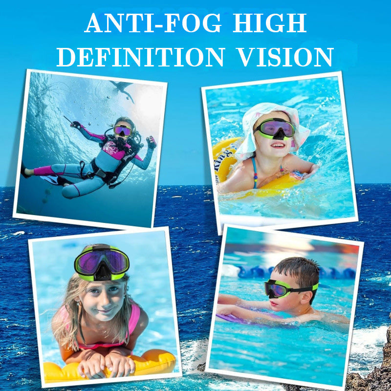 Children's Nose Mask Large Frame Swimming Goggles🏊‍♀️