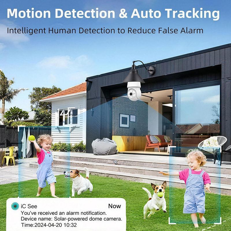2-Megapixel Home Lighting Bulb Surveillance Camera
