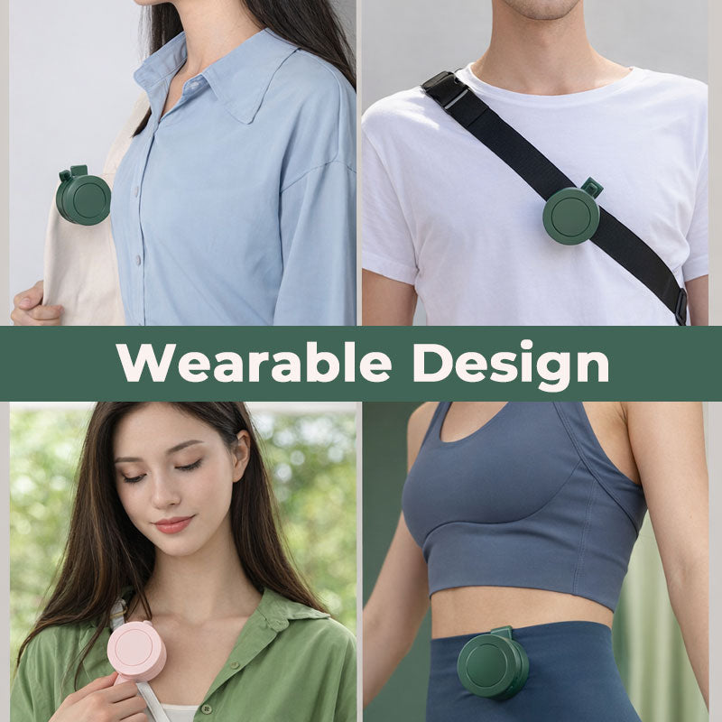Portable Waist-Clip Fan