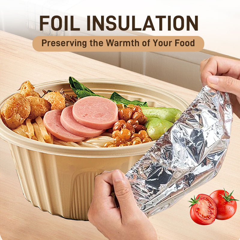 Aluminum Foil Insulation Film For Food Warming On Dining Tables