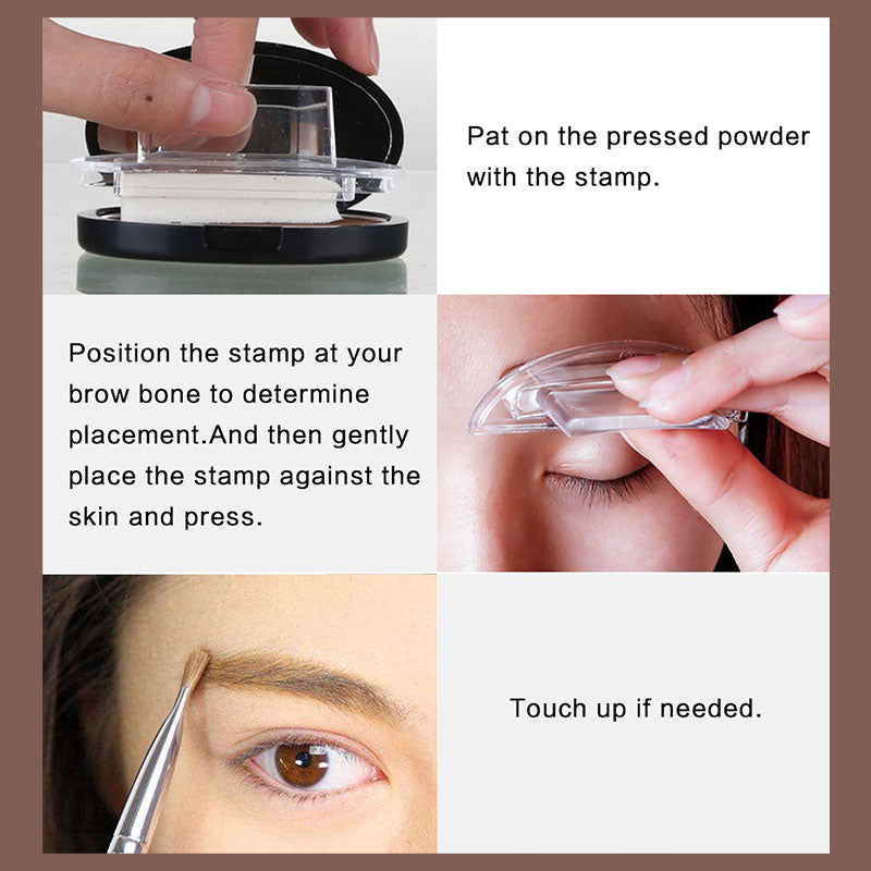 ✨💖 Eyebrow Stamp Powder Kit