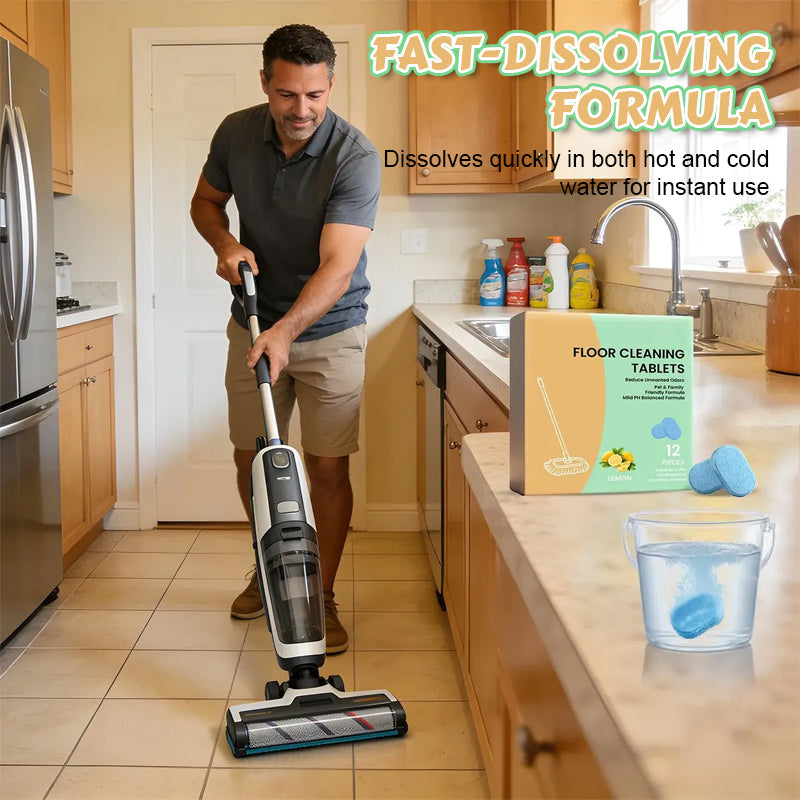 Multi-Surface Floor Power Cleaner Tablets💧